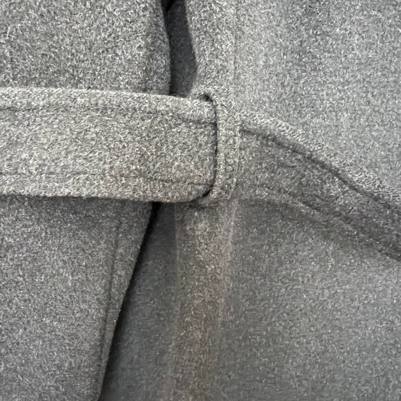 MaxMara Dark Grey Coat w/ Belt - Picture 13 of 14